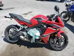 Salvage cars for sale from Copart Las Vegas, NV: 2018 Honda CBR650 F