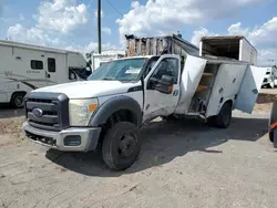 Salvage trucks for sale at Riverview, FL auction: 2014 Ford F550 Super Duty