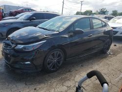 Salvage cars for sale at Chicago Heights, IL auction: 2018 Chevrolet Cruze LT