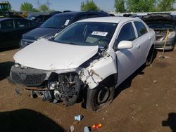 Salvage cars for sale at Elgin, IL auction: 2009 Toyota Corolla Base