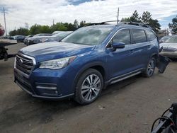 Salvage cars for sale from Copart Denver, CO: 2019 Subaru Ascent Limited