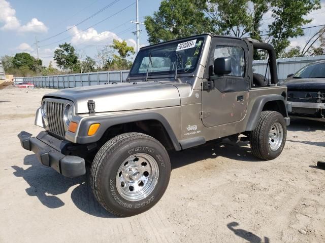 2004 Jeep Wrangler / TJ SE