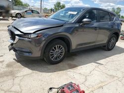 Salvage cars for sale at Pekin, IL auction: 2017 Mazda CX-5 Touring