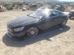 Salvage cars for sale at Reno, NV auction: 2015 Mercedes-Benz S 550