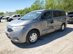 Salvage cars for sale from Copart Ellwood City, PA: 2012 Nissan Quest S
