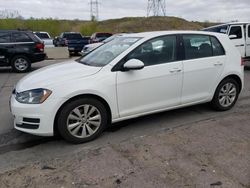 Salvage cars for sale at Littleton, CO auction: 2015 Volkswagen Golf TDI