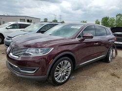 Lincoln MKX salvage cars for sale: 2017 Lincoln MKX Reserve