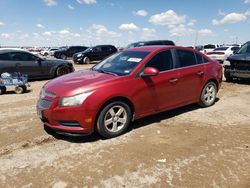 Salvage cars for sale at Amarillo, TX auction: 2011 Chevrolet Cruze LT
