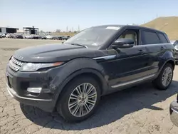 Land Rover Range Rover salvage cars for sale: 2012 Land Rover Range Rover Evoque Prestige Premium