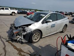 Salvage cars for sale from Copart Grand Prairie, TX: 2021 Toyota Prius Special Edition