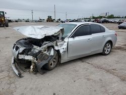 Salvage cars for sale at Oklahoma City, OK auction: 2006 BMW 530 I
