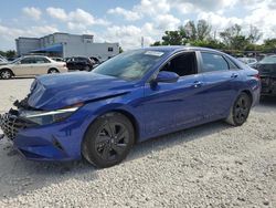 Salvage cars for sale at Opa Locka, FL auction: 2023 Hyundai Elantra SEL