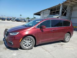 Vehiculos salvage en venta de Copart Corpus Christi, TX: 2021 Chrysler Pacifica Touring L