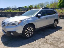 Salvage cars for sale at Marlboro, NY auction: 2015 Subaru Outback 2.5I Limited