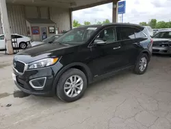 Salvage cars for sale at Fort Wayne, IN auction: 2018 KIA Sorento LX