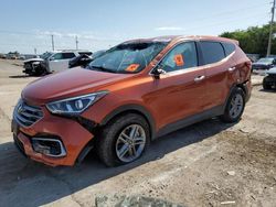 Salvage cars for sale at Oklahoma City, OK auction: 2017 Hyundai Santa FE Sport