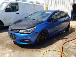 Chevrolet Vehiculos salvage en venta: 2017 Chevrolet Cruze Premier