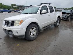 Salvage cars for sale from Copart Lebanon, TN: 2006 Nissan Frontier Crew Cab LE