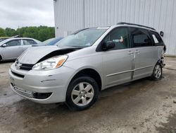 Salvage cars for sale at Windsor, NJ auction: 2004 Toyota Sienna CE
