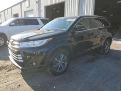 Salvage cars for sale from Copart Jacksonville, FL: 2017 Toyota Highlander SE