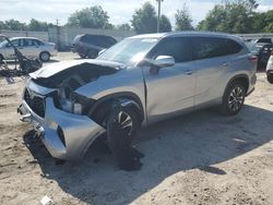 Salvage cars for sale at Midway, FL auction: 2021 Toyota Highlander XLE