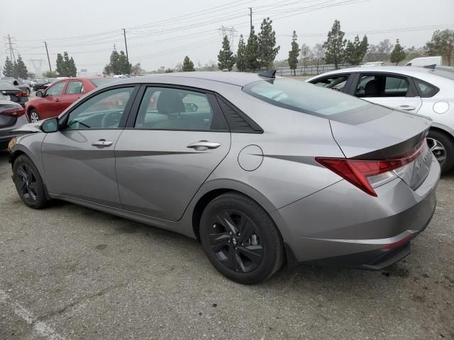 2023 Hyundai Elantra Blue