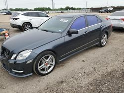 Salvage cars for sale at Temple, TX auction: 2013 Mercedes-Benz E 550 4matic