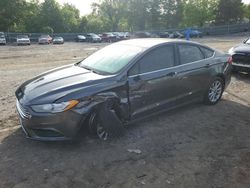 Salvage cars for sale at Madisonville, TN auction: 2017 Ford Fusion SE