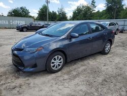 Vehiculos salvage en venta de Copart Midway, FL: 2018 Toyota Corolla L