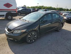 Salvage cars for sale at Indianapolis, IN auction: 2013 Honda Civic EXL