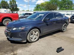 Vehiculos salvage en venta de Copart Moraine, OH: 2017 Chevrolet Impala LS