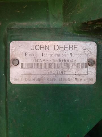1993 John Deere 8770