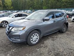 Salvage cars for sale from Copart Graham, WA: 2017 Nissan Rogue S