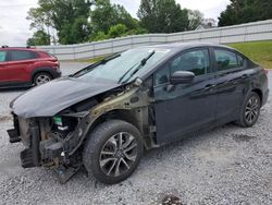 Salvage cars for sale at Gastonia, NC auction: 2014 Honda Civic EX