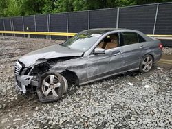 Salvage cars for sale at Waldorf, MD auction: 2010 Mercedes-Benz E 350