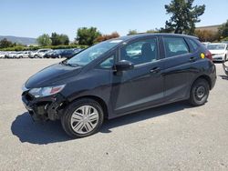 Salvage cars for sale at San Martin, CA auction: 2019 Honda FIT LX