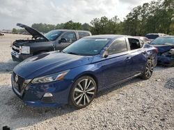 Salvage cars for sale at Houston, TX auction: 2021 Nissan Altima SR