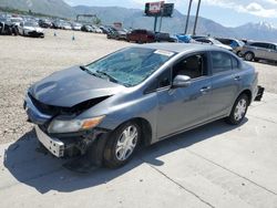 Vehiculos salvage en venta de Copart Farr West, UT: 2012 Honda Civic Hybrid L