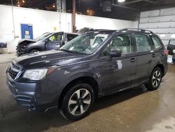 Salvage cars for sale from Copart Blaine, MN: 2017 Subaru Forester 2.5I