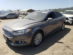 Salvage cars for sale from Copart San Martin, CA: 2014 Ford Fusion SE Hybrid