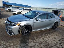 Salvage cars for sale from Copart Woodhaven, MI: 2024 Toyota Camry SE Night Shade