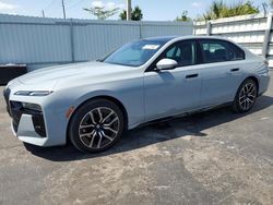 Salvage cars for sale at auction: 2023 BMW 740 I