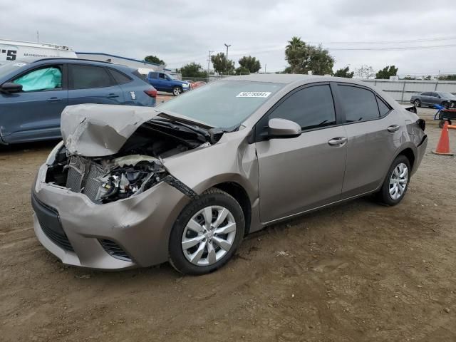 2016 Toyota Corolla L