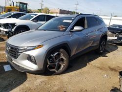 Salvage cars for sale from Copart Chicago Heights, IL: 2022 Hyundai Tucson SEL