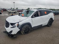 Salvage cars for sale from Copart Indianapolis, IN: 2021 GMC Terrain SLE