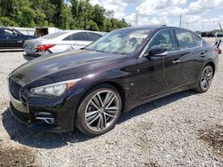 Salvage cars for sale from Copart Riverview, FL: 2014 Infiniti Q50 Base