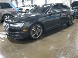 Salvage cars for sale at Ham Lake, MN auction: 2017 Audi A4 Premium Plus