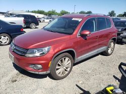 Salvage cars for sale from Copart Sacramento, CA: 2012 Volkswagen Tiguan S