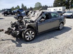 Salvage cars for sale from Copart Graham, WA: 2009 Honda Accord EX