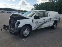 Salvage cars for sale at Dunn, NC auction: 2022 Ford F150 Super Cab